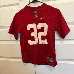 Nike Crimson Football Jersey with Number 32